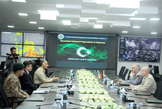 22-3-2023, Islamabad: Chairman NDMA Lt General Inam Haider Malik had a meeting with Germen Delegation